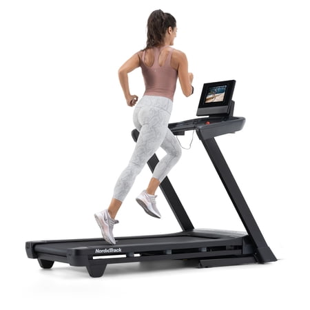 NordicTrack T Series 10 Treadmill: 10" HD Touchscreen, 0-12% Incline, 0-12 MPH Speed, ActivePulse™ Heart Rate, SelectFlex™ Cushioning, SpaceSaver™ Folding & iFIT Membership for Interactive Workouts