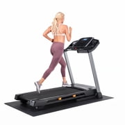 NordicTrack T Series 6.5 S Treadmill & Healthrider 36" x 72" Black Vinyl Equipment Floor Mat Bundle
