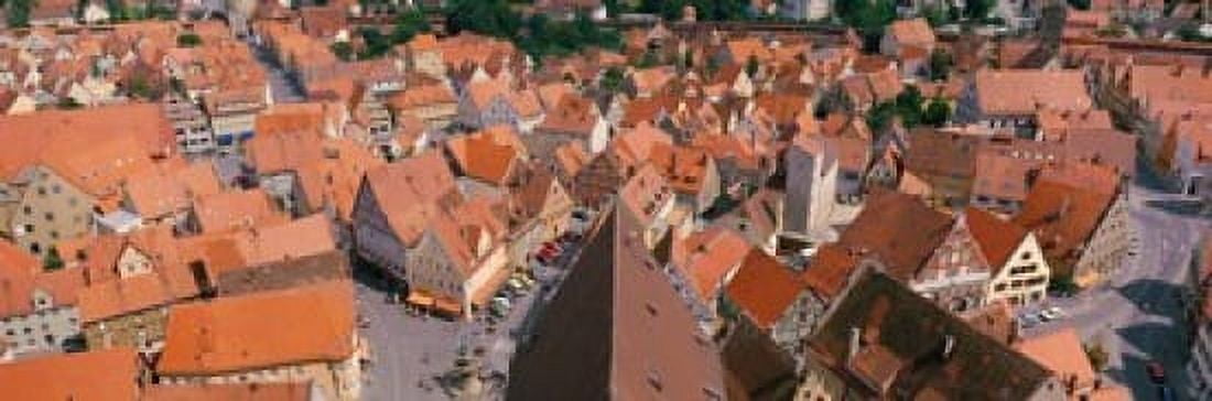 Nordlingen Germany Canvas Art - Panoramic Images (18 x 6)