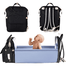 Nordmiex Diaper Bag Backpack with Changing Station