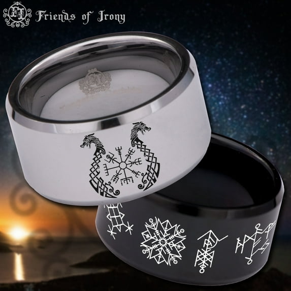 Nordo Celtic Knot Tungsten Carbide Ring