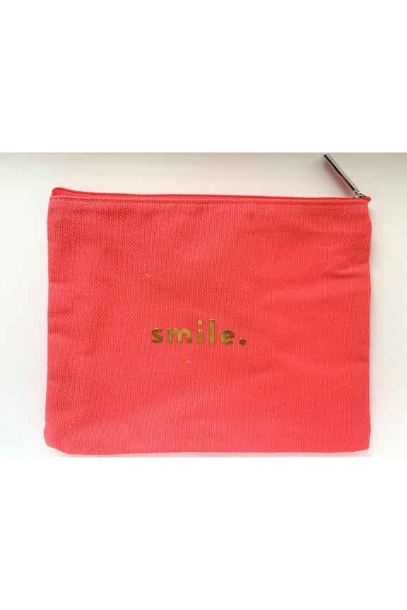 Beauty Makeup Cosmetic Coral Pouch Bag Toiletry Travel Case