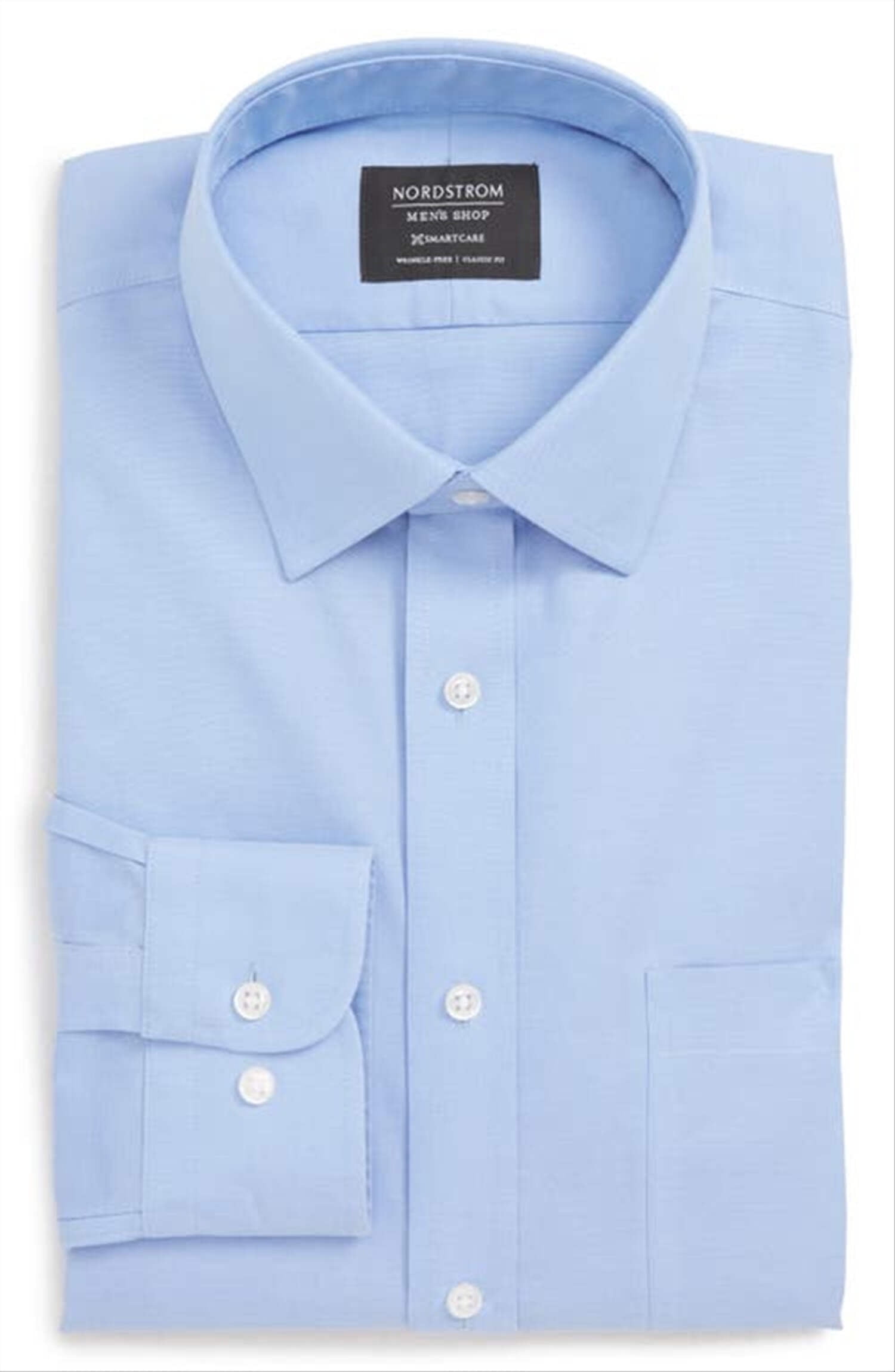 Nordstrom SmartcareTrade; Classic Fit Solid Dress Shirt In Blue Hydrangea Size 20 38 - Walmart Business Supplies Nordstrom SmartcareTrade; Classic Fit Solid Dress Shirt In Blue Hydrangea Size 20 38 - Walmart Business Supplies