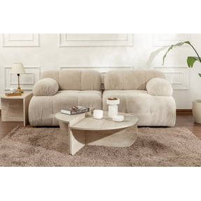 Nordure Orion - Travertine Travertine Coffee Table