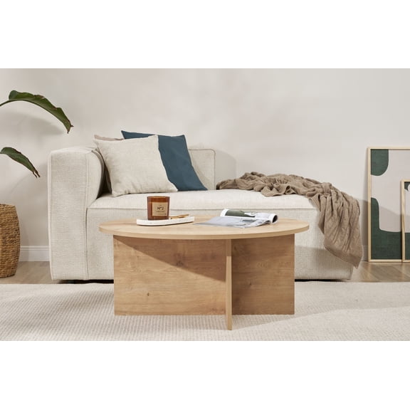 Nordure Soleil - Sapphire Oak Sapphire Oak Coffee Table