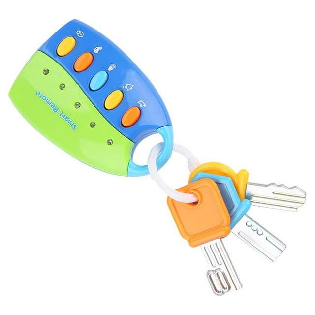 Noref Smart Key Car Control Musical Toy for Infant Toddler Education, Nontoxic Baby Fun