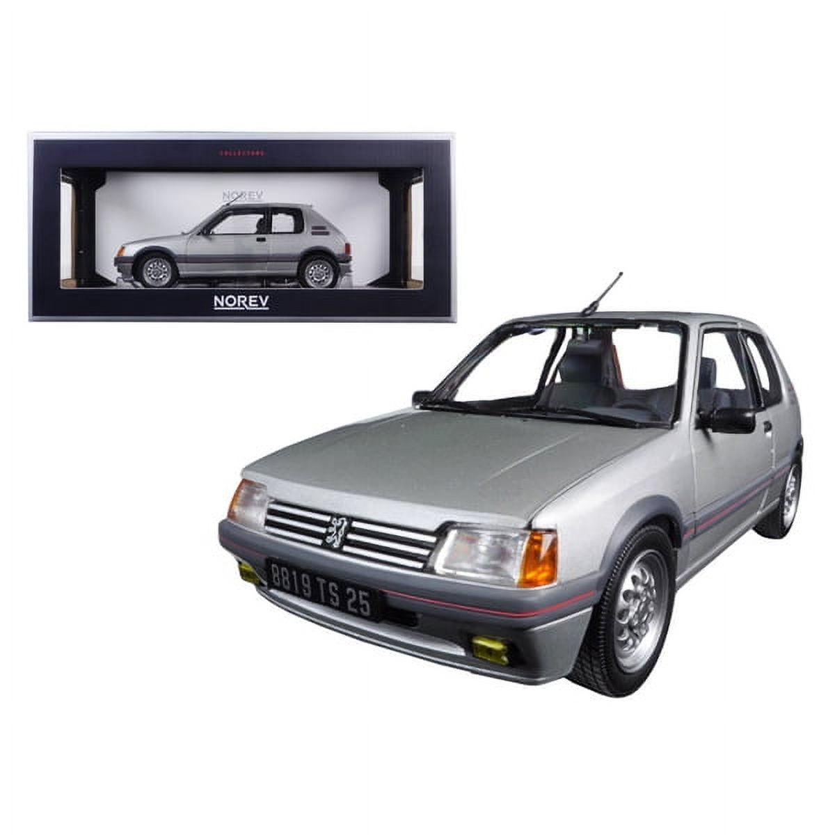 ノレブ 1/18 プジョー 205 GTi 1.6 1988 トパーズブルー NOREV 1⁄18 プジョー 205 GTI 1.6（1988） フーツラグレー No.184852