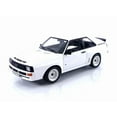 thumbnail image 1 of Norev Audi Sport Quattro Coupe (Alpine White, Dark Blue, or Silver) 1985 1:18, 1 of 10