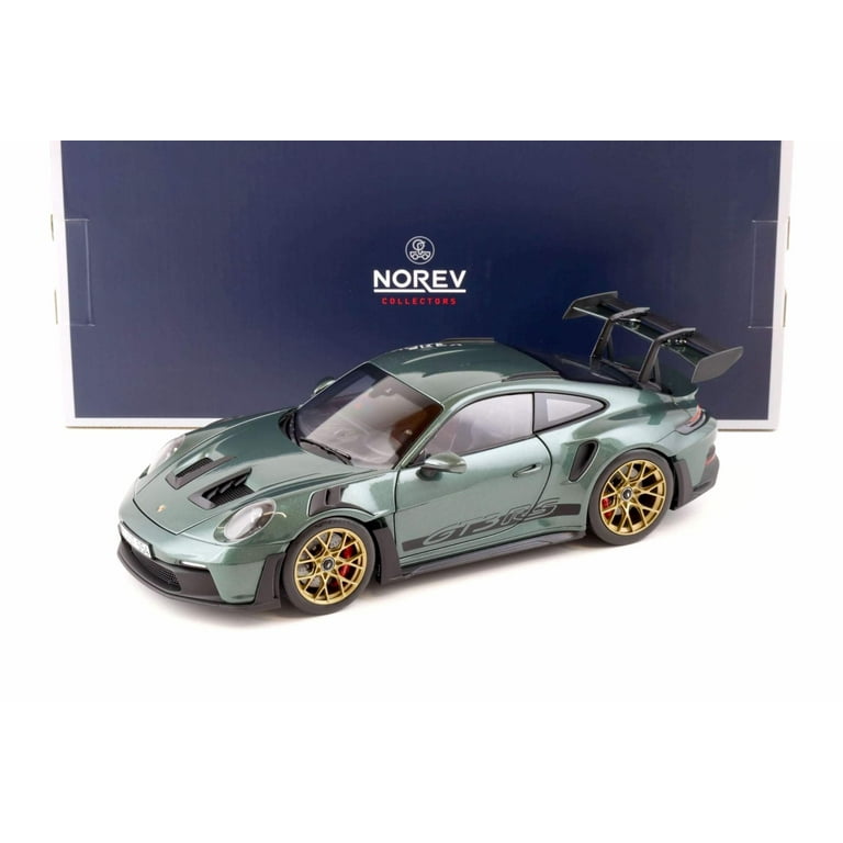 Norev Porsche 911 992 GT3 RS Malachite Green w/ Gold Wheels 1:18