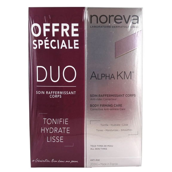 Noreva Alpha KM Body Firming Anti-Ageing Treatment 2 x 200ml