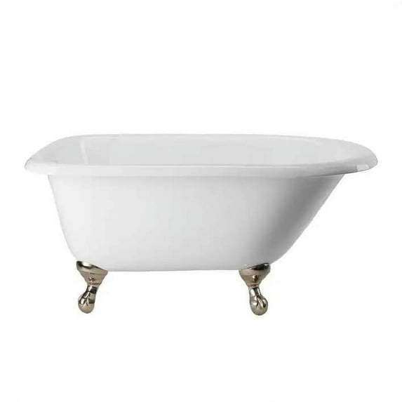 Norfolk 48 Inch Cast Iron Classic Clawfoot Tub - No Faucet Drillings
