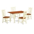 thumbnail image 1 of Norfolk 5 Piece Sheaf Dining Table Set, 1 of 5