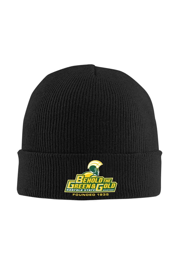 Norfolk A State University Beanie Hat For Men And Women Winter Warm Hats Knit Slouchy Thick Skull Cap