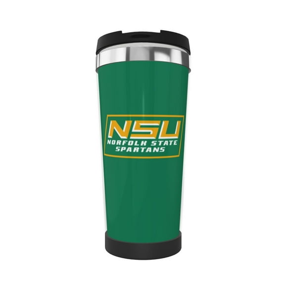 Norfolk A State University Logo Coffee Mug Insulated Stainless Steel Coffee Mug Travel Mug