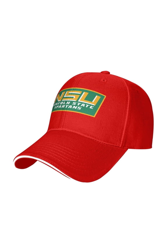 Norfolk A State University Logo Sandwich Cap Unisex Classic Baseball Capunisex Adjustable Casquette Dad Hat