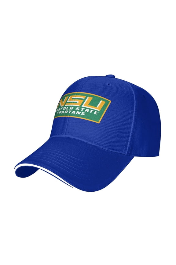 Norfolk A State University Logo Sandwich Cap Unisex Classic Baseball Capunisex Adjustable Casquette Dad Hat