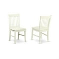 thumbnail image 1 of Norfolk Dining Room Chair - Solid Wood Top, Modern Design, Wooden Seats, Linen White Finish, 1 of 2