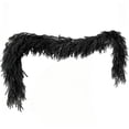 thumbnail image 1 of Norfolk Pine Garland,Black Halloween Garland,Halloween Decoration For Table Mantle Holiday Fireplace Indoor Outdoor Halloween Christmas Decorations,1.8M 30, 1 of 8