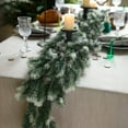 thumbnail image 1 of Norfolk Pines Garland - 6.56ft Artificial Christmas Garland Long Faux Garland,Norfolk Pines Wreath,for Holiday, Fireplace, Mantle, Window, Stairs, Indoor, Outdoor Decor, 1 of 6