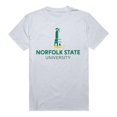 thumbnail image 1 of Norfolk State University Men Institutional T-Shirt, White - Extra Large, 1 of 1