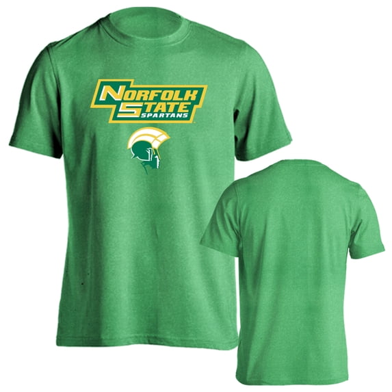Norfolk State University Spartans Classic Arch with Mascot Short Sleeve T-Shirt