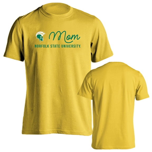 Norfolk State University Spartans Mom Proud Parent Short Sleeve T-Shirt