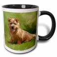 thumbnail image 1 of 3drose, Norfolk Terrier, 15oz Two-tone Black Mug, 1 of 6