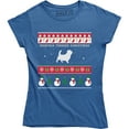 thumbnail image 1 of Norfolk Terrier Christmas - Xmas Holiday Dog Lover Women's T-Shirt, 1 of 4
