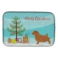 thumbnail image 1 of Norfolk Terrier Merry Christmas Tree Dish Drying Mat, 1 of 7