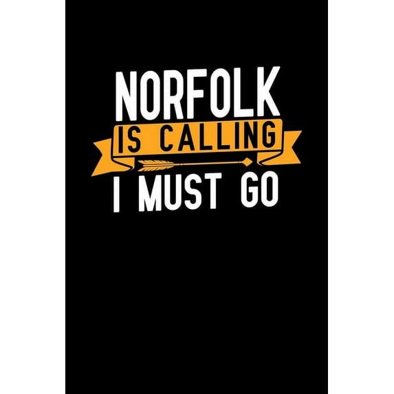 Norfolk is calling I Must go : Graph Paper Vacation Notebook with 120 pages 6x9 perfect as math book, sketchbook, workbook and diary (Paperback)