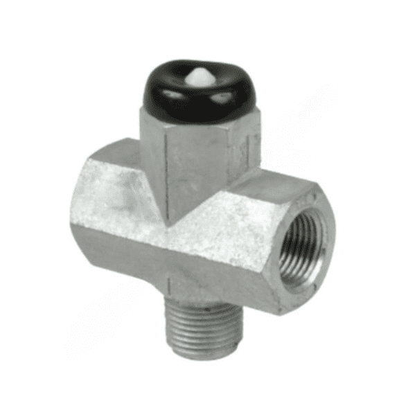 Norgren 223 465V Pressure Protection Valve, 65/55 PSI OPEN/Close, 1/2" In, 3/8" Out
