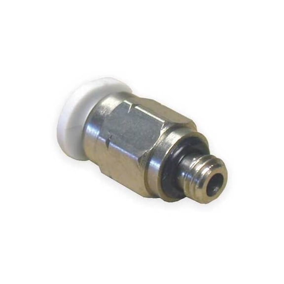 Hex Adapter, 5/32 in Tube Size, Polybutylene, White, 10 PK M24250218