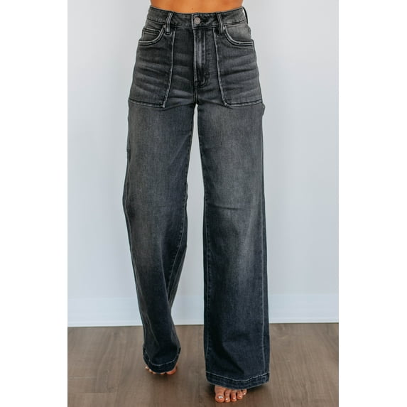 Nori Hidden Jeans - Vintage Black