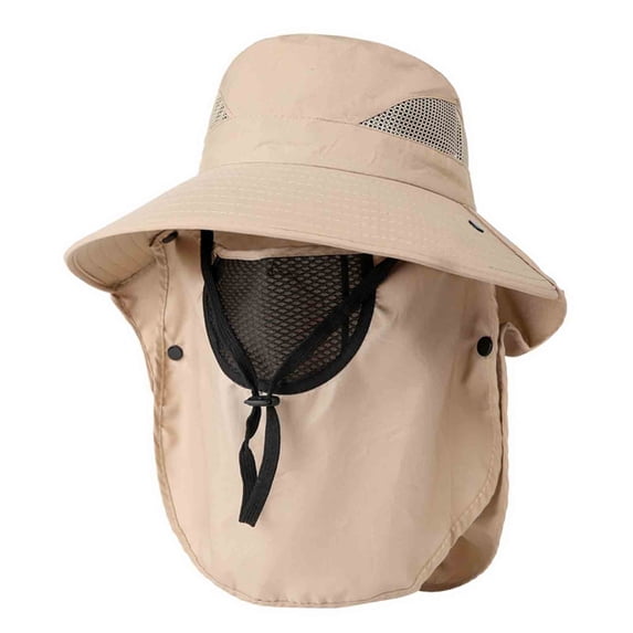 Noric Summer Breathable UV Protection Sun Hat for Men/Women with Neck Flap UPF 50+ Sun Protection for Hiking Beach Driving Outdoor