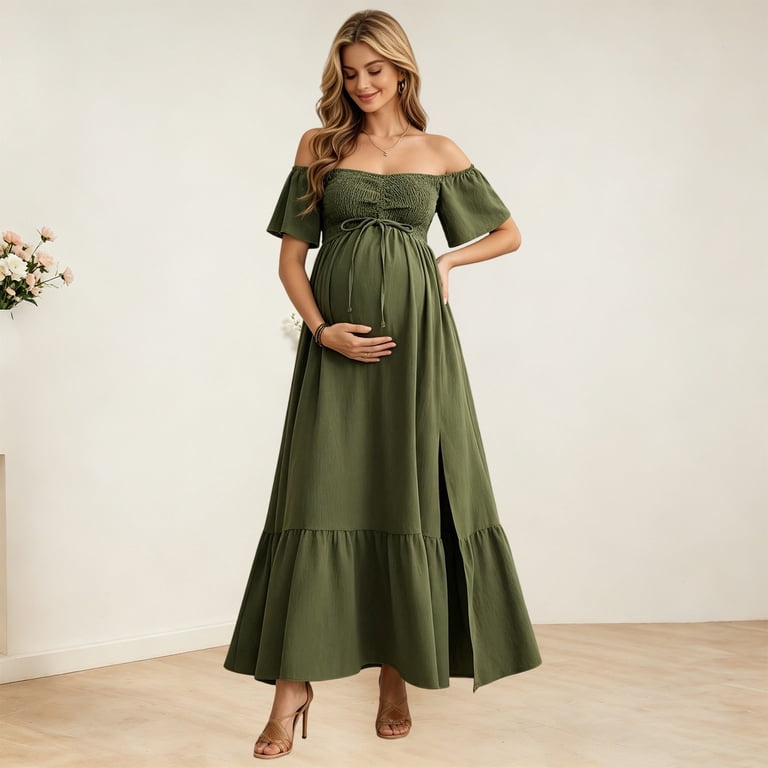 gauze flowy dress Bayside Airy Midi Boho main image 0