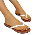 thumbnail image 1 of Noric Women's Flip Flop Sandals Thong Toe Post Flat Slippers Summer Beach Pool Indoor Outdoor Casual Comfort Non-Slip Shoes, 1 of 9