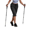 thumbnail image 1 of Noric Women's Hiking Cargo Capri Pants Quick Dry Pockets with Zipper Pockets Outdoor Walking Cropprd Pants, 1 of 8