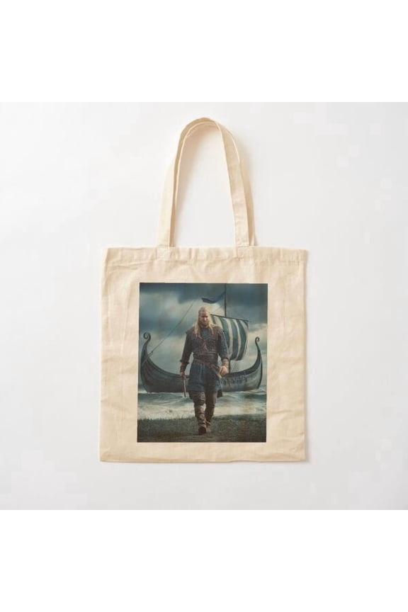 Noridgo Adventurer Reaching New Lands Canvas Tote Bags, Reusable Shopping Bag