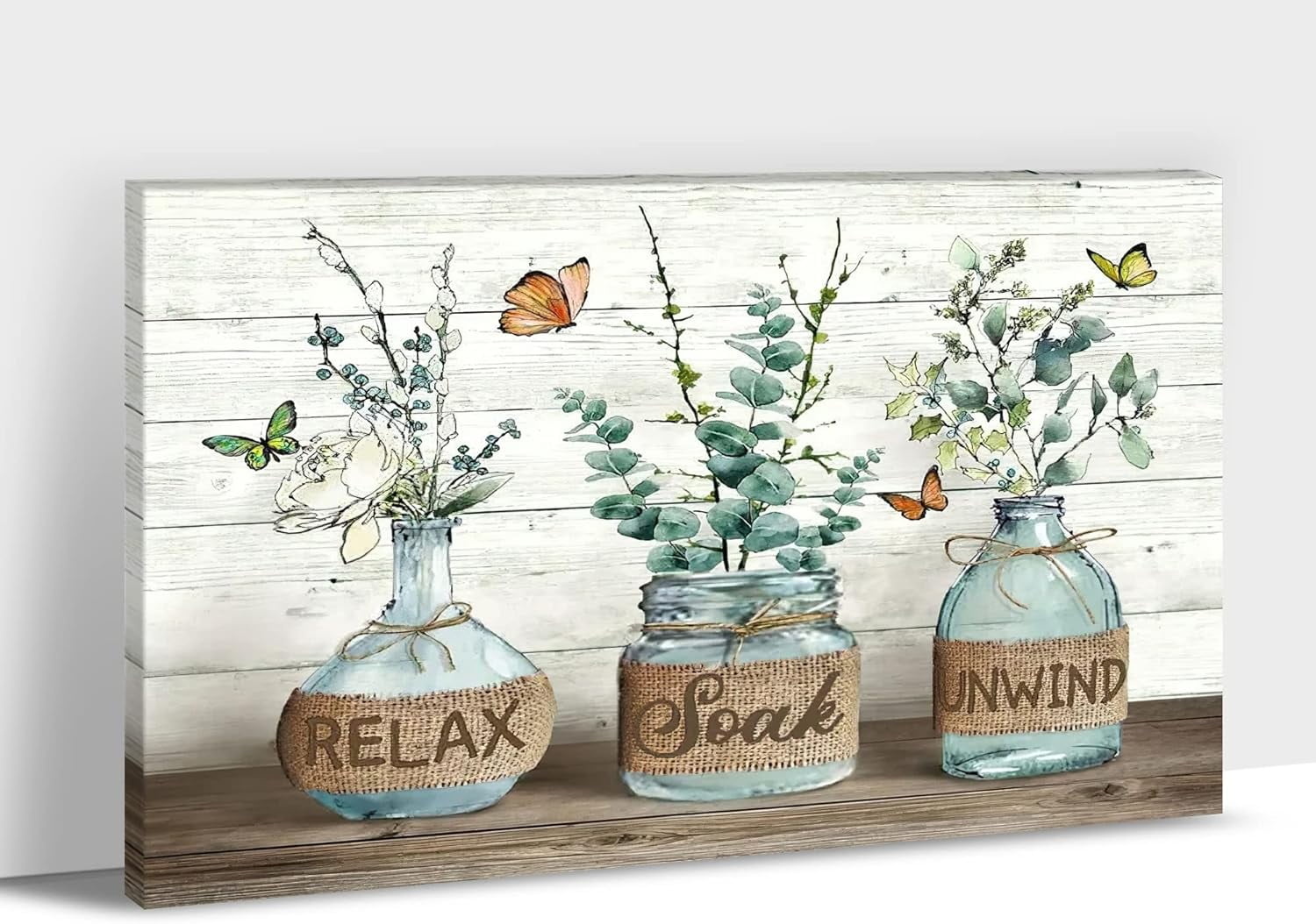 Norina Kitchen Decor Wall Art Red Rustic Spoon and Storage Norina