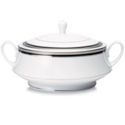 Noritake Austin Platinum Covered Vegetable Serving Bowl