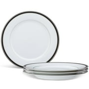 Noritake Austin Platinum Set of 4 Dinner Plates
