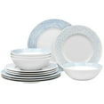thumbnail image 1 of Noritake Blue Hammock 12-Piece Rim Dinnerware Set, Service for 4, 1 of 7