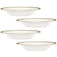 thumbnail image 1 of Noritake Charlotta Gold Set of 4 Rim Soup Bowls, 1 of 4