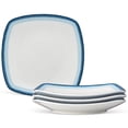thumbnail image 1 of Noritake Colorscapes Layers Sky Set of 4 Square Dinner Plates, 1 of 7