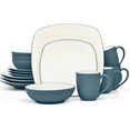 thumbnail image 1 of Noritake Colorwave Blue 16-Piece Square Dinnerware Set, Service for 4, 1 of 7