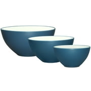 Noritake Colorwave Blue Set of 3 Mixing and Serving Bowls
