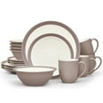 thumbnail image 1 of Noritake Colorwave Clay 16-Piece Curve Dinnerware Set, Service for 4, 1 of 7