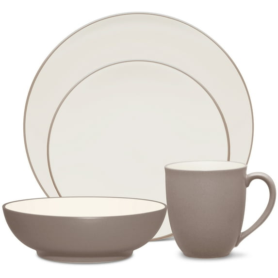 Noritake Colorwave Clay 4-Piece Coupe Place Setting