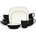 thumbnail image 1 of Noritake Colorwave Graphite 16-Piece Square Dinnerware Set, Service for 4, 1 of 7