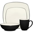 thumbnail image 1 of Noritake Colorwave Graphite 4-Piece Square Place Setting, 1 of 7